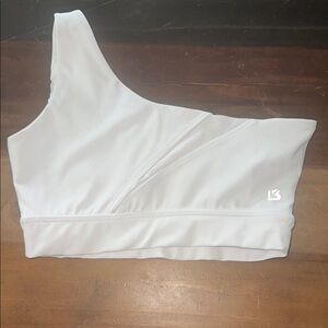 BuffBunny White Sports Bra